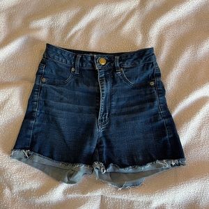 American Eagle High Waisted Jean Shorts